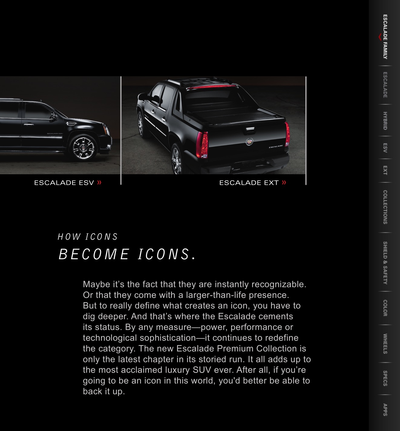 2012 Cadillac Escalade Brochure Page 55